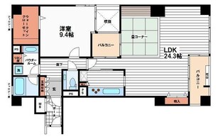 エクスコート高津の物件間取画像